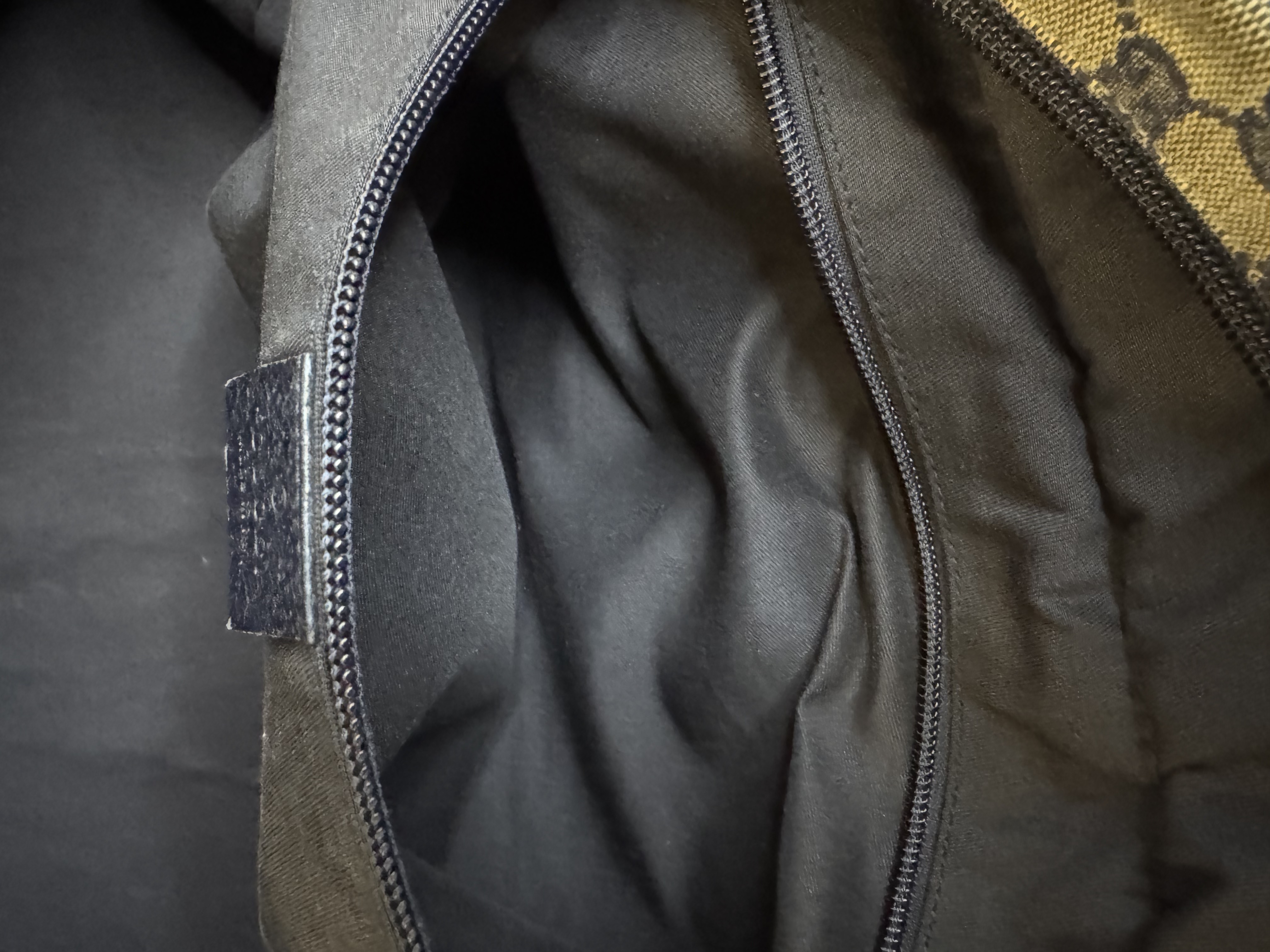 Gucci Vintage GG Supreme Sherry Line Top Travel Bag