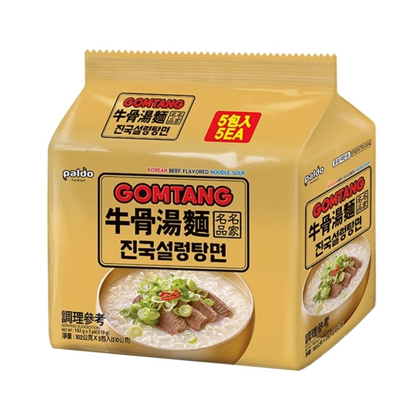 八道牛骨湯麵 (5包裝)