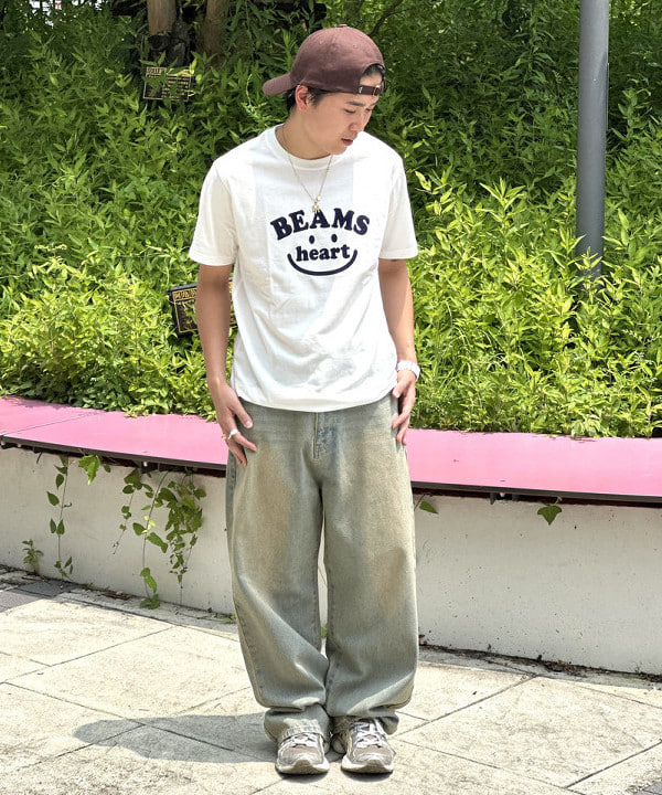 日本BEAMS Smile Logo Tee