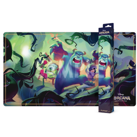 Disney Lorcana - Set 13 - Attack of the Vine - Playmat - Mike Wazowski, Sulley, and Boo