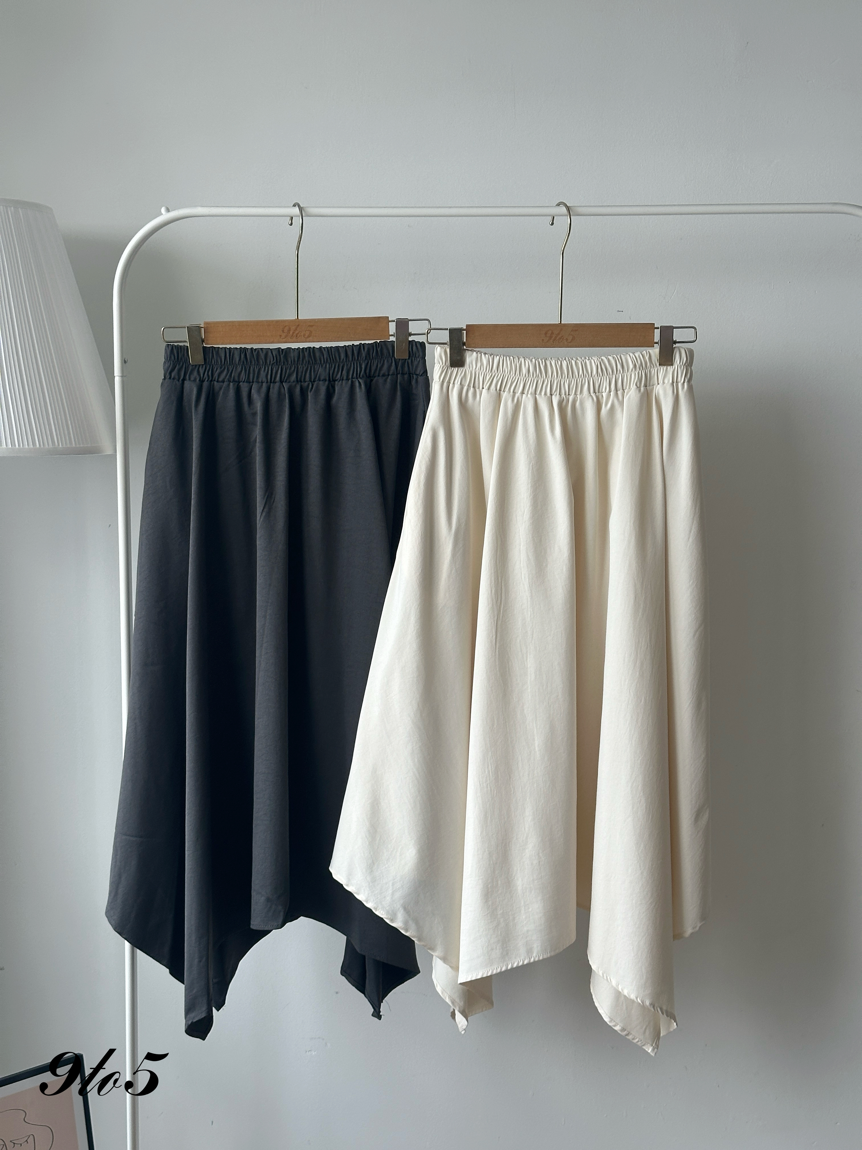 S1880 Irregular A Line Skirt - 4 Colors 