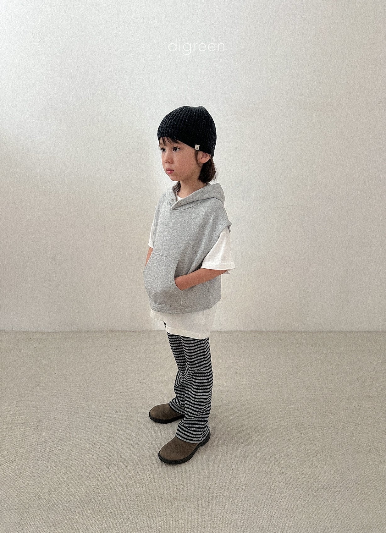 Digreen | Woody hooded vest 