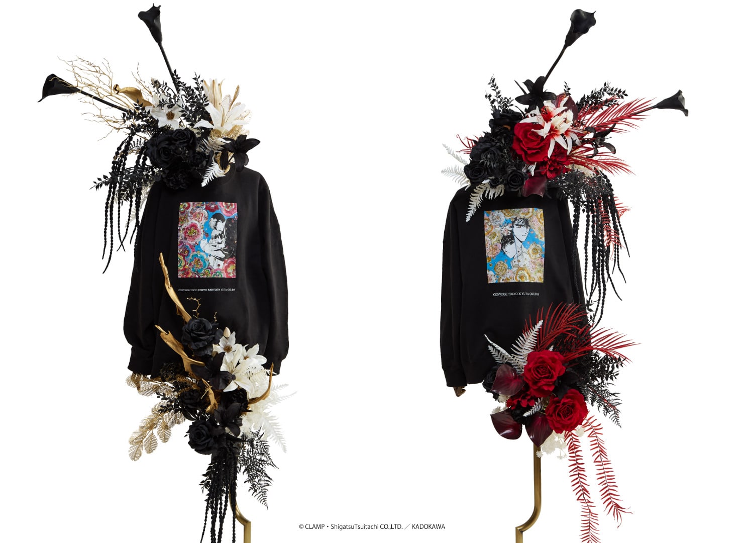 《Pre-Order》Graphic Sweat｜Clamp X Converse 第三彈 (26C30-P）