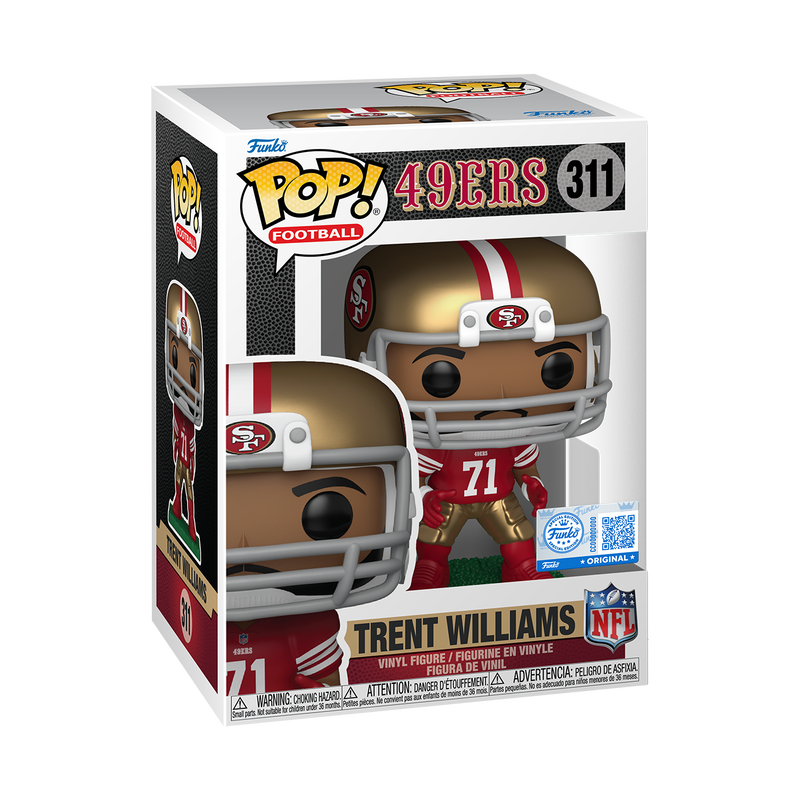 📦訂購 美國代購 Funko POP! NFL Trent Williams Figure 三藩市49人 模型