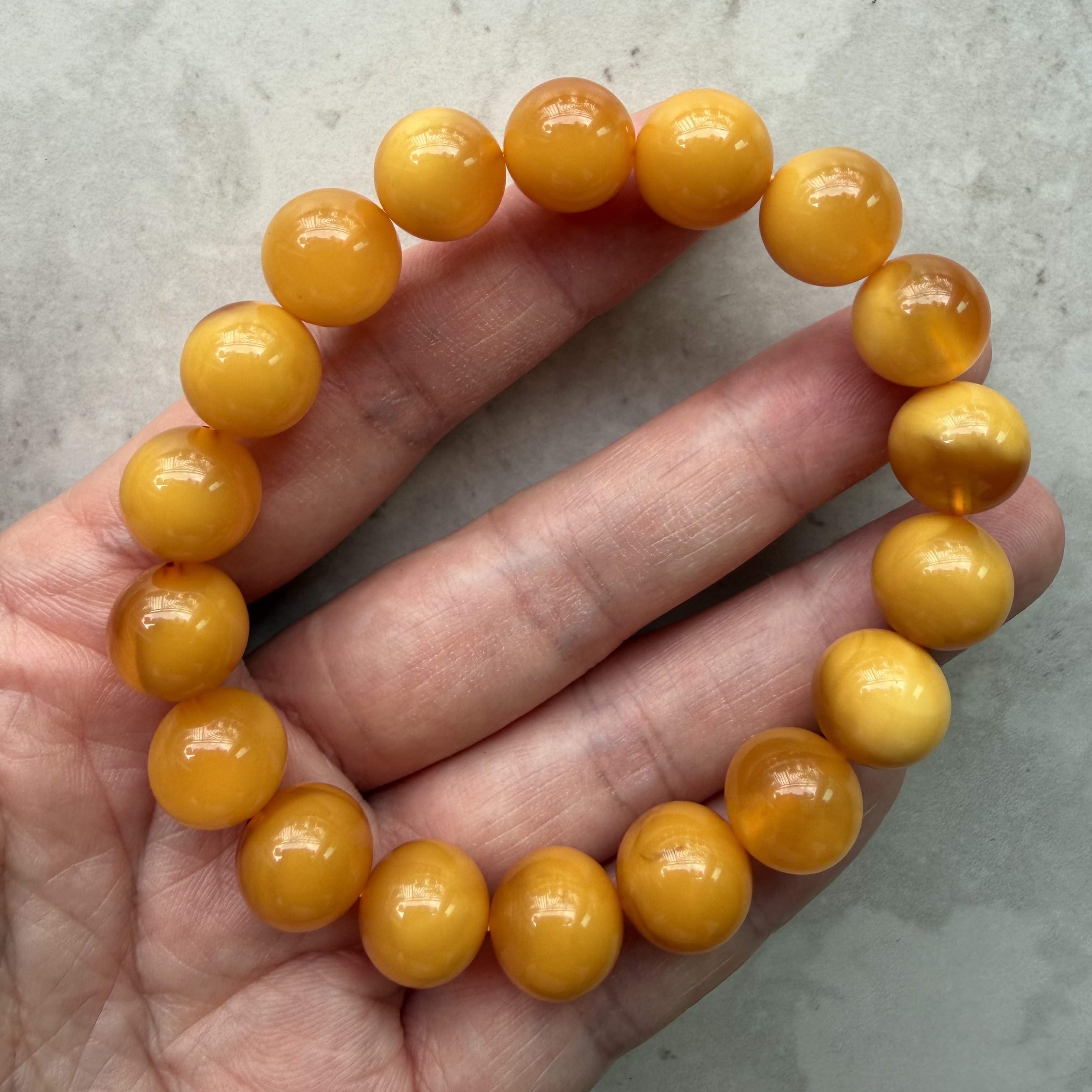 ［閉店一口價］11+mm波羅的海小年份老蠟手串