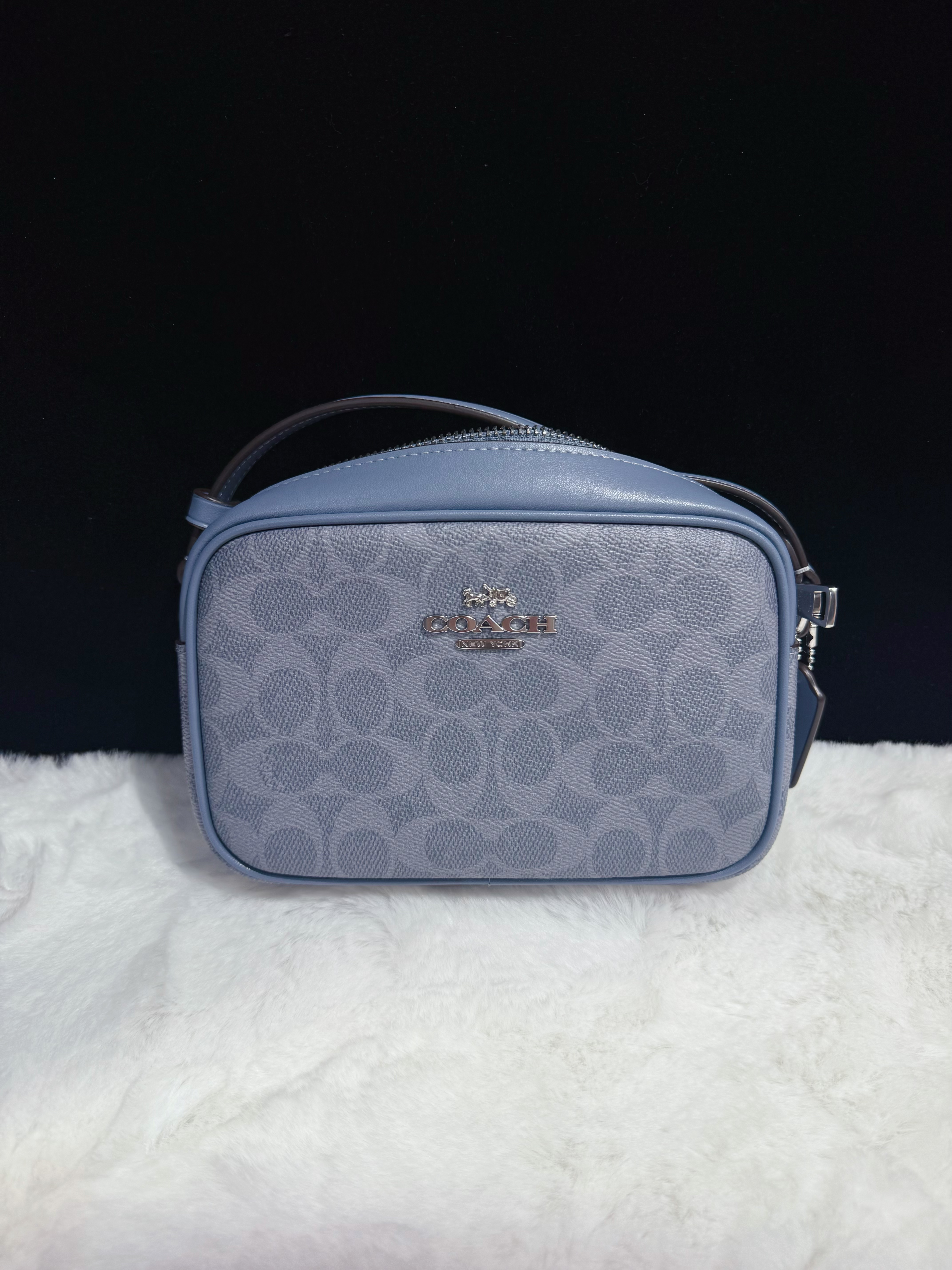 Coach Jamie mini camera bag blue/m