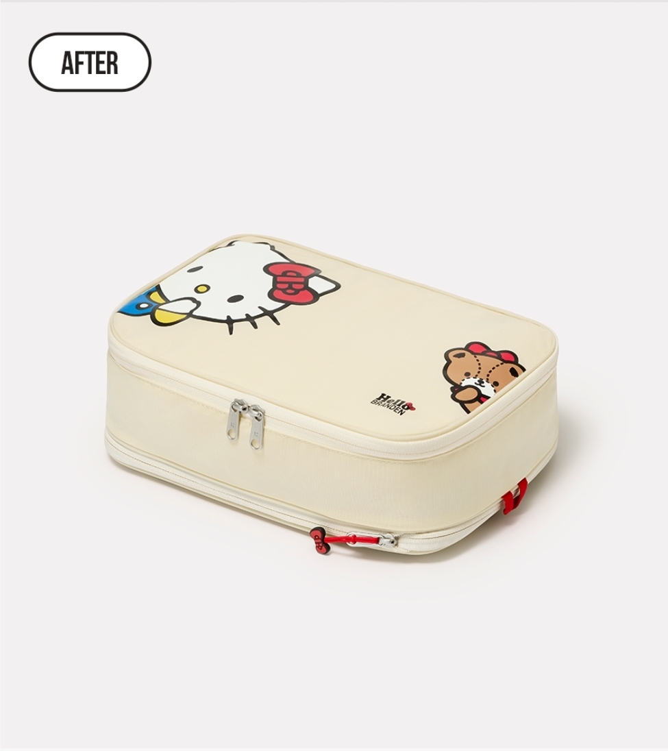預購｜Branden × Hello Kitty 聯名旅行壓縮收納袋 🧳🤍