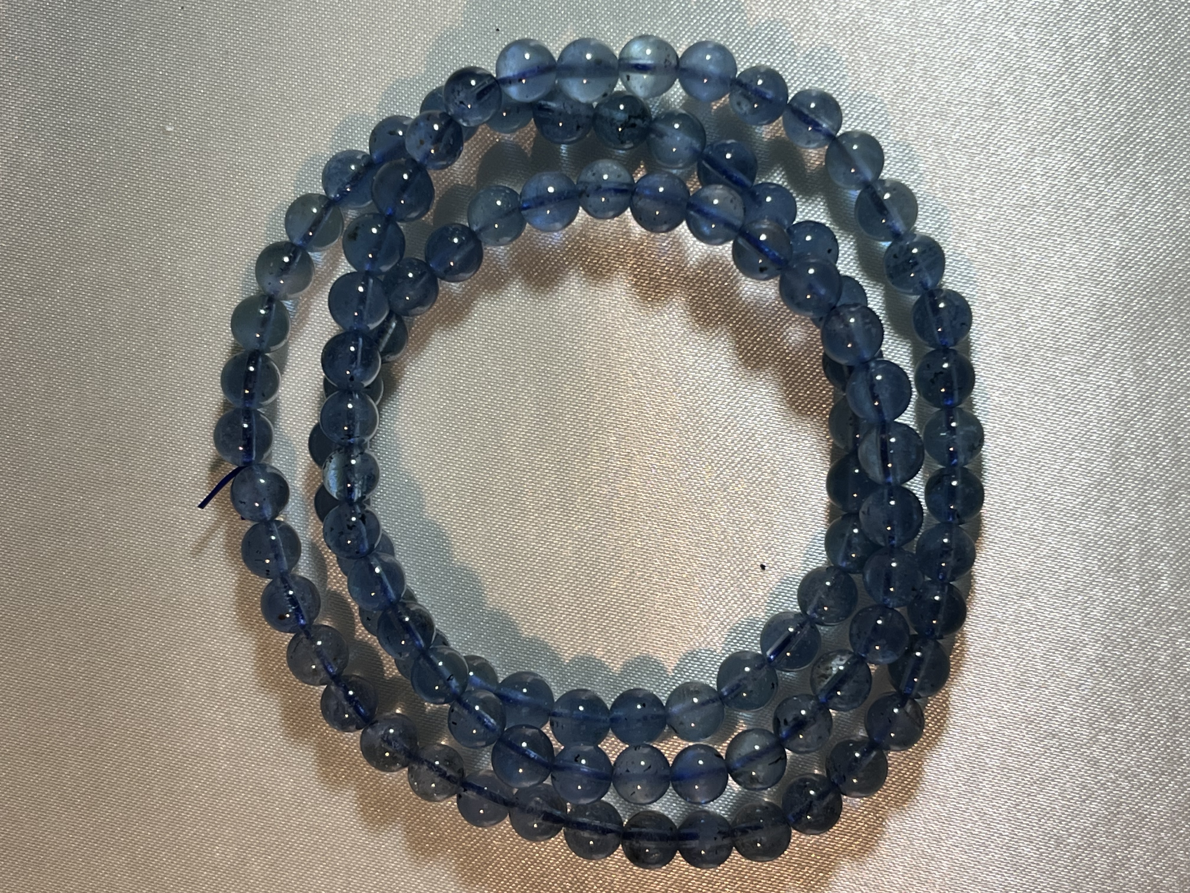 魔鬼藍三圈海藍寶 6mm