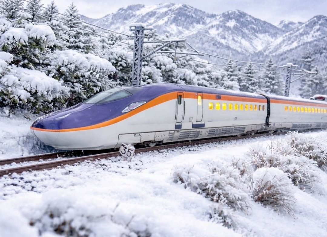 Ｅ８系山形新幹線【つばさ】７両Tomix 特別企画品（列車及巴士套）