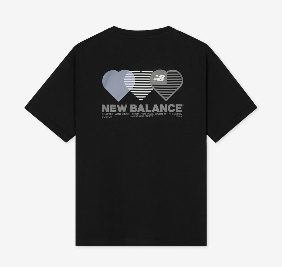 New Balance Heart Tee ｜Graphic 純色款
