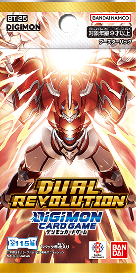 [BT-25]數碼暴龍TCG 補充包「DUAL REVOLUTION」