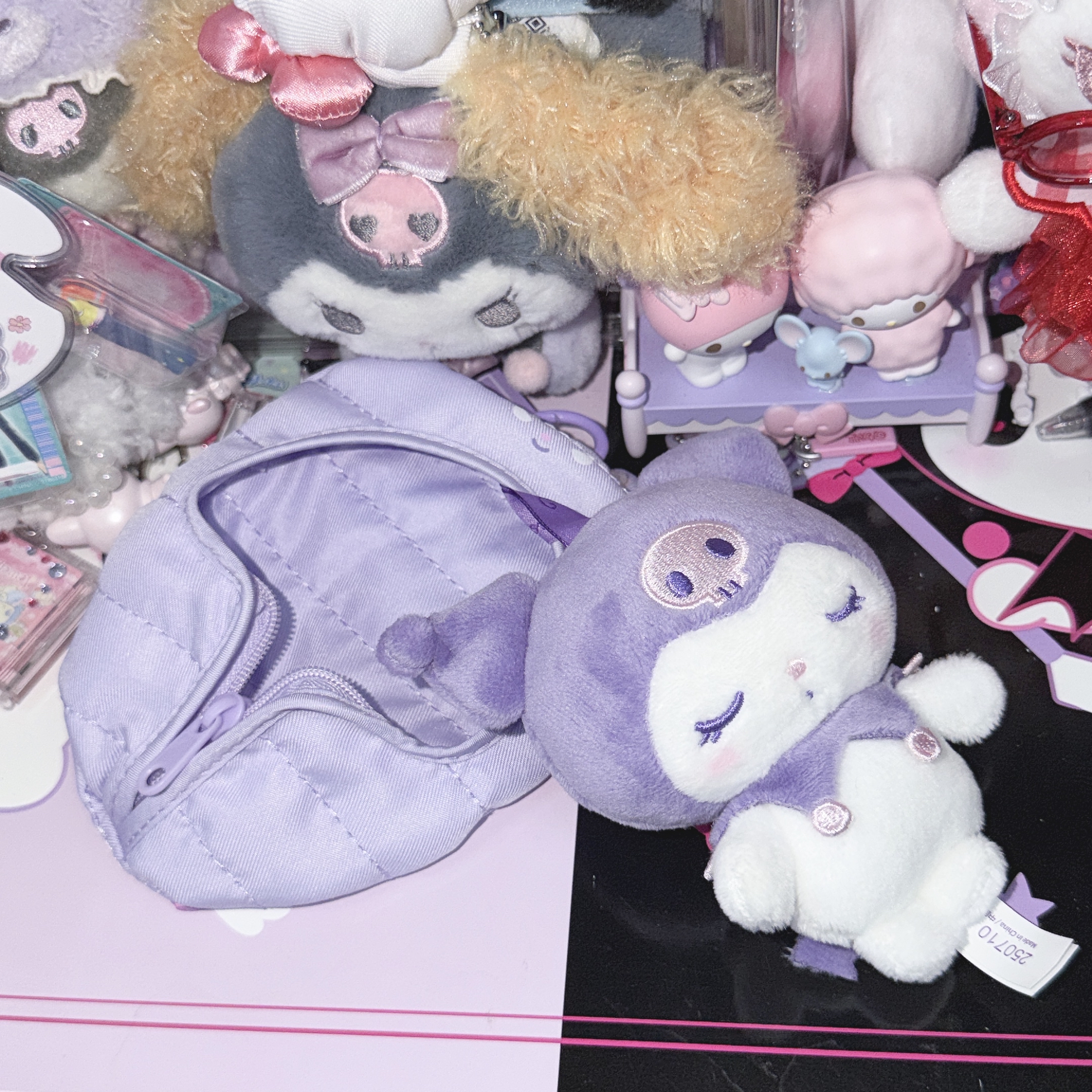 港美版 Kuromi 巴庫睡袋吊飾