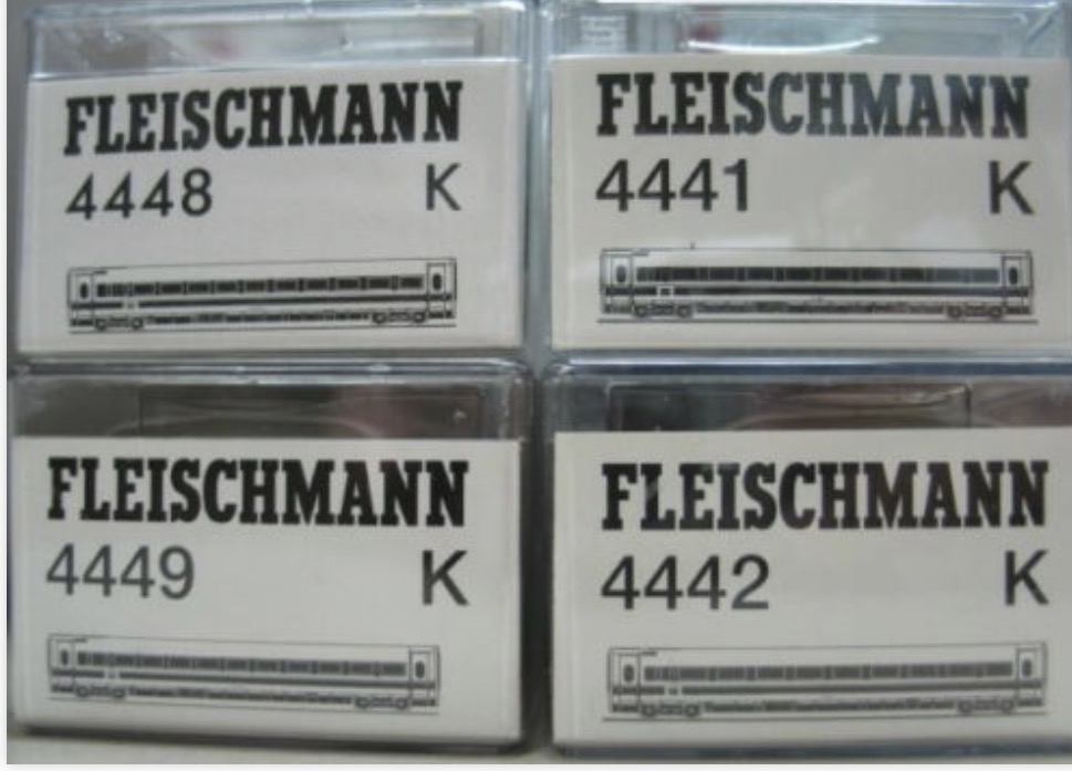 高速列車車廂系列：Fleischmann HO ICE-1 高速列車車廂（附燈光套件）