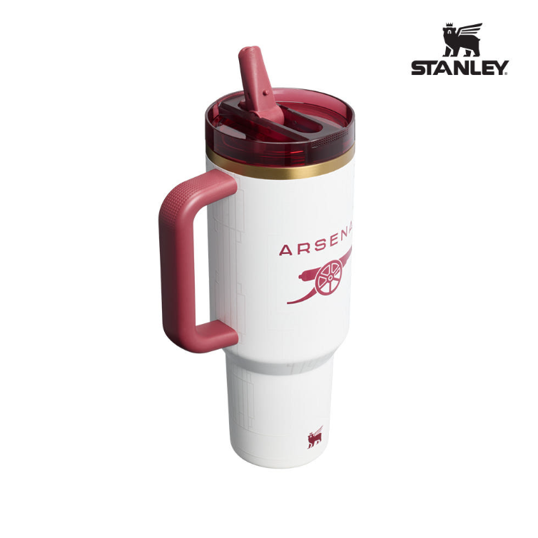 [Arsenal x STANLEY] 限量版 Quencher Protour Flap Straw Tumbler 1.18L