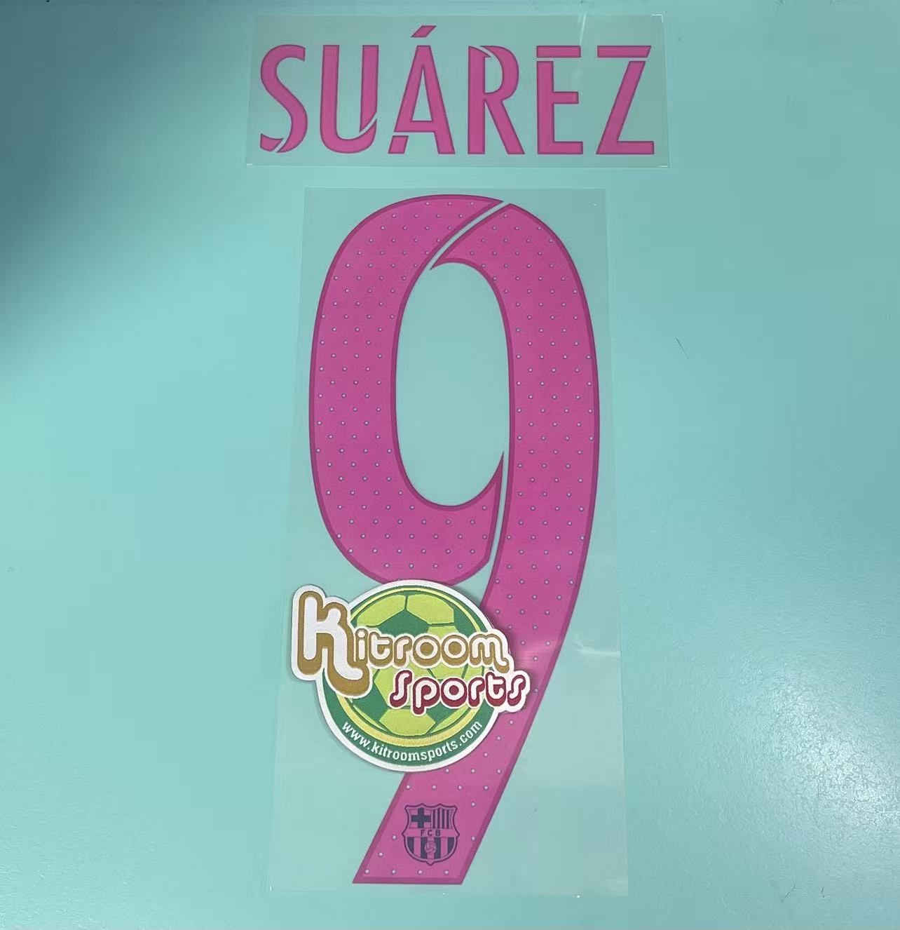 2016-17 Barcelona Away Nameset #9 SUAREZ (Avery)