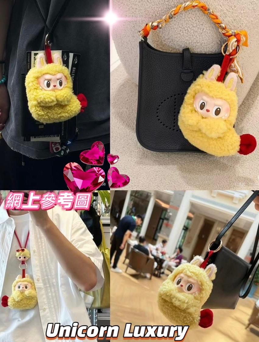 全新 Pop Mart Labubu 炸蝦耳機包 100%Authentic, 全新 