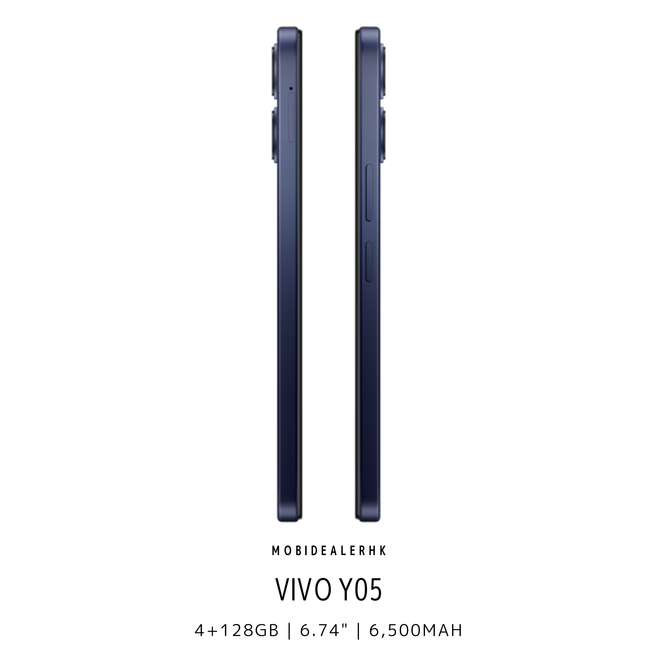 Vivo Y05 | 4G | 智能手機 | 4+128Gb | 6.74" | 6,500mAh