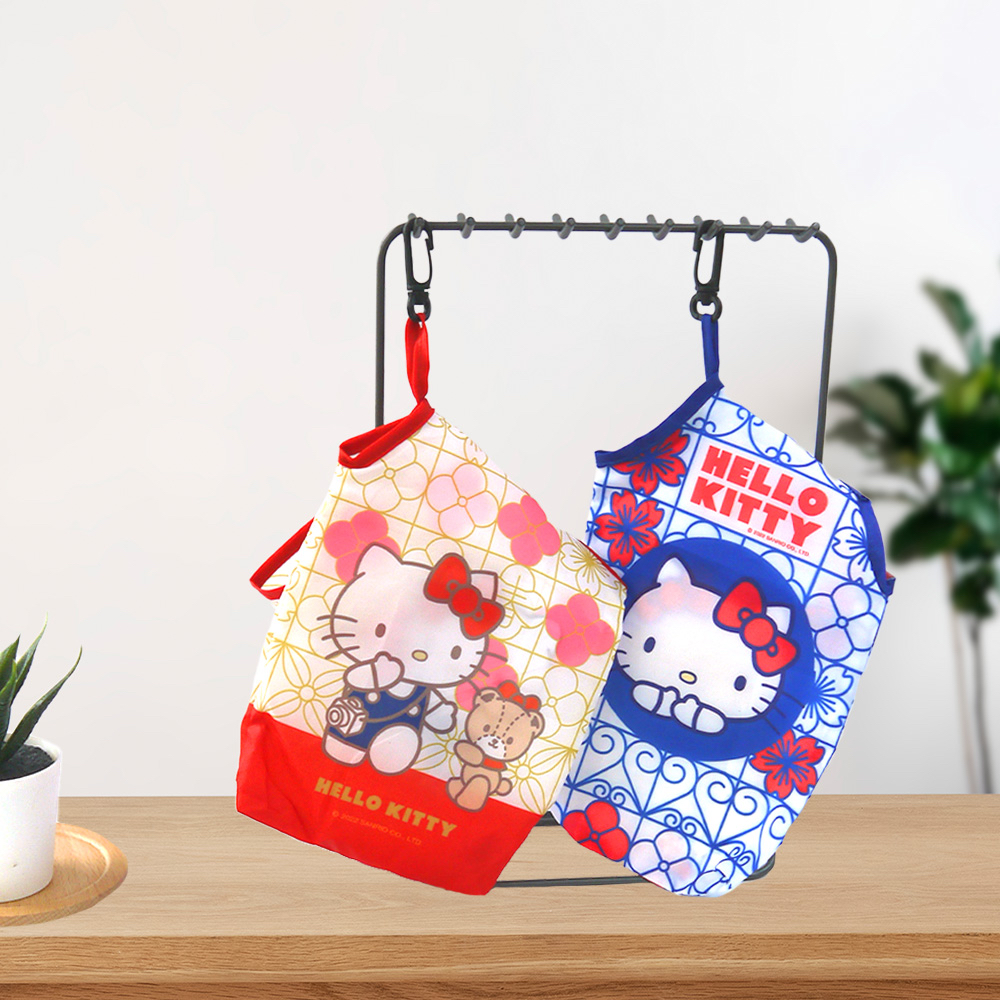 台灣直送【漫遊台灣XSanrio】Sanrio三麗鷗 飲料提袋 環保杯套 胖胖杯可 HELLO KITTY/布丁狗/XO  4款任選