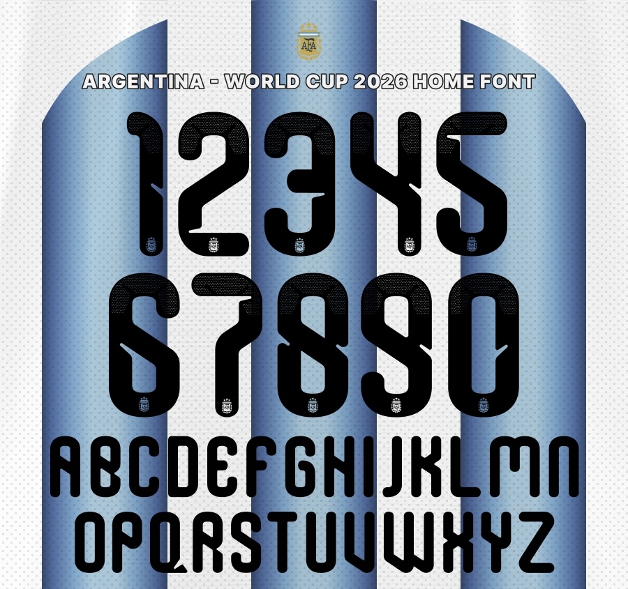 2026世界盃 阿根廷 主場 印字