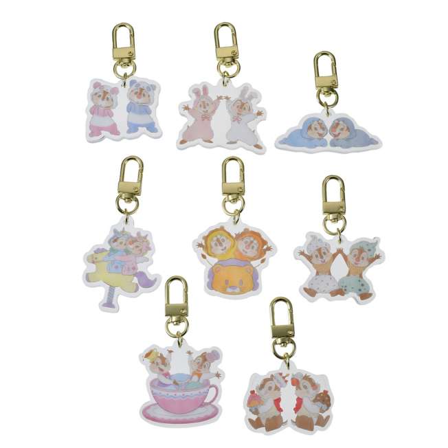 日本預訂📍日本Chip and Dale可愛熊仔樣系列 - 小吊飾盲盒