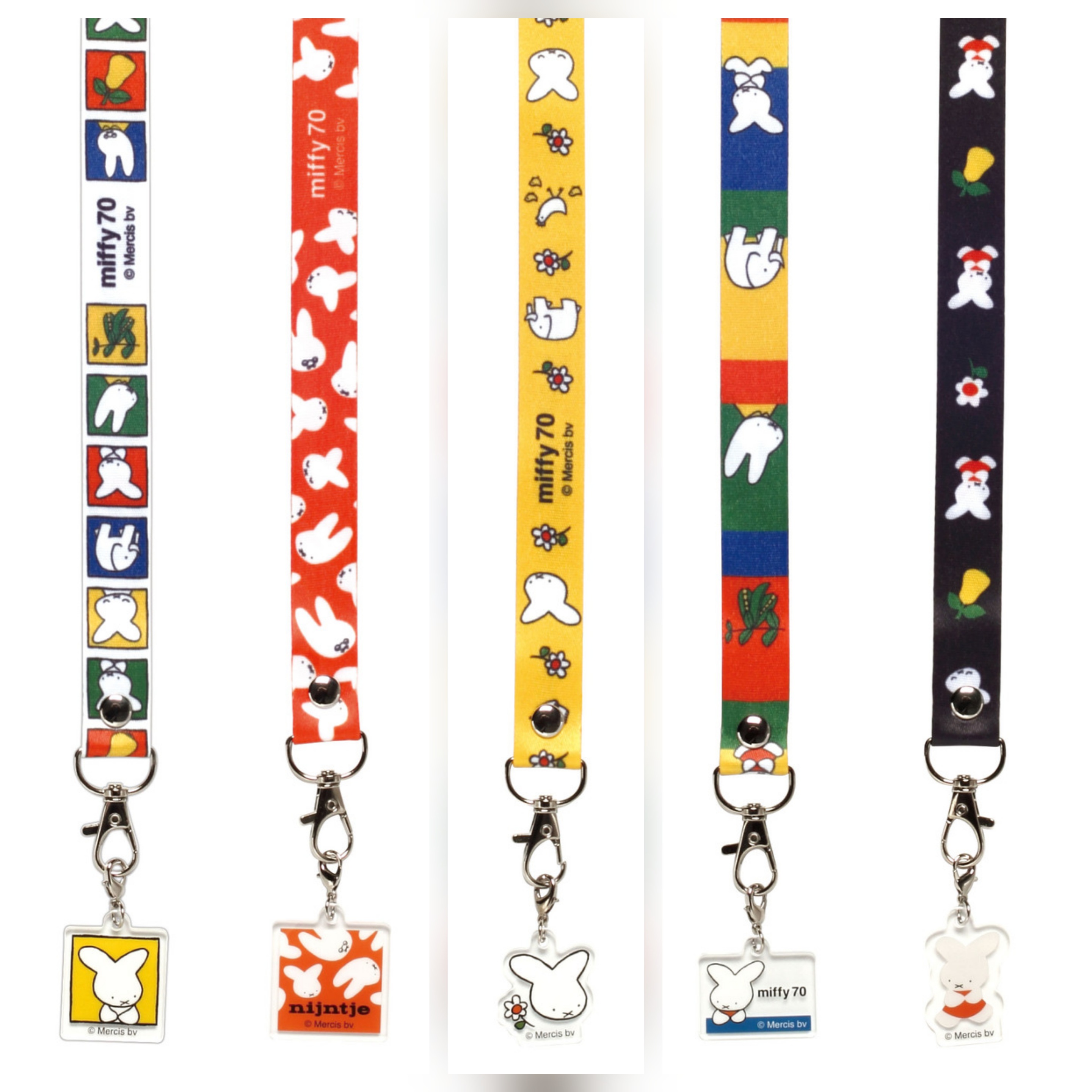 miffy 70th 扭蛋 頸繩