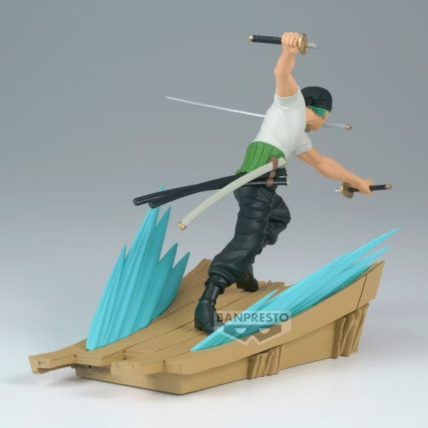 海賊王 戰光絕景 鷹眼/卓洛（索隆） 景品 one piece zoro hawk figure 