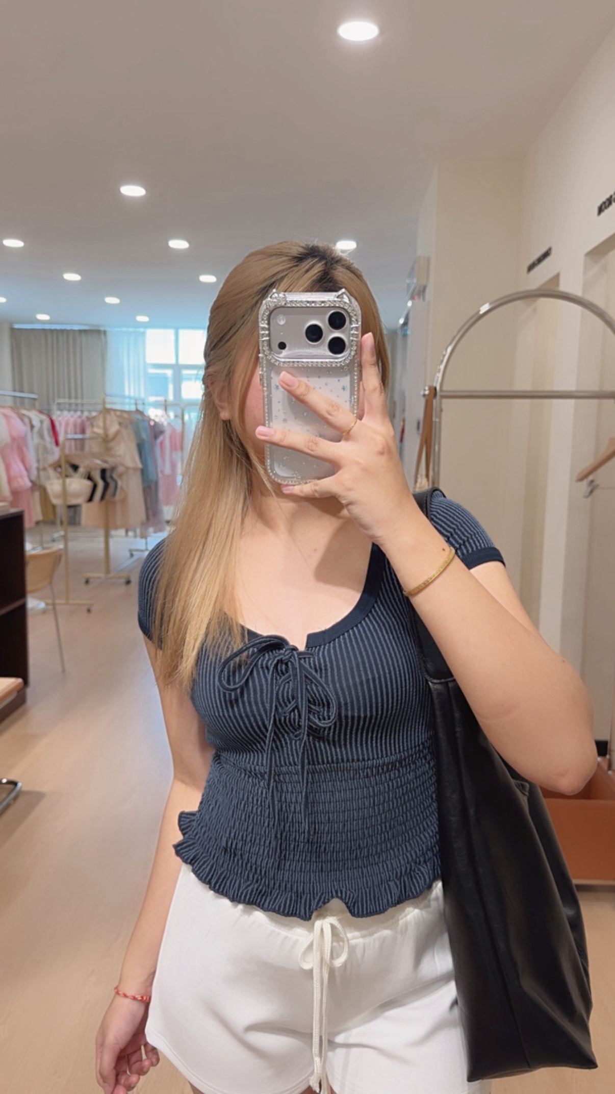 W8631针织短裤上衣