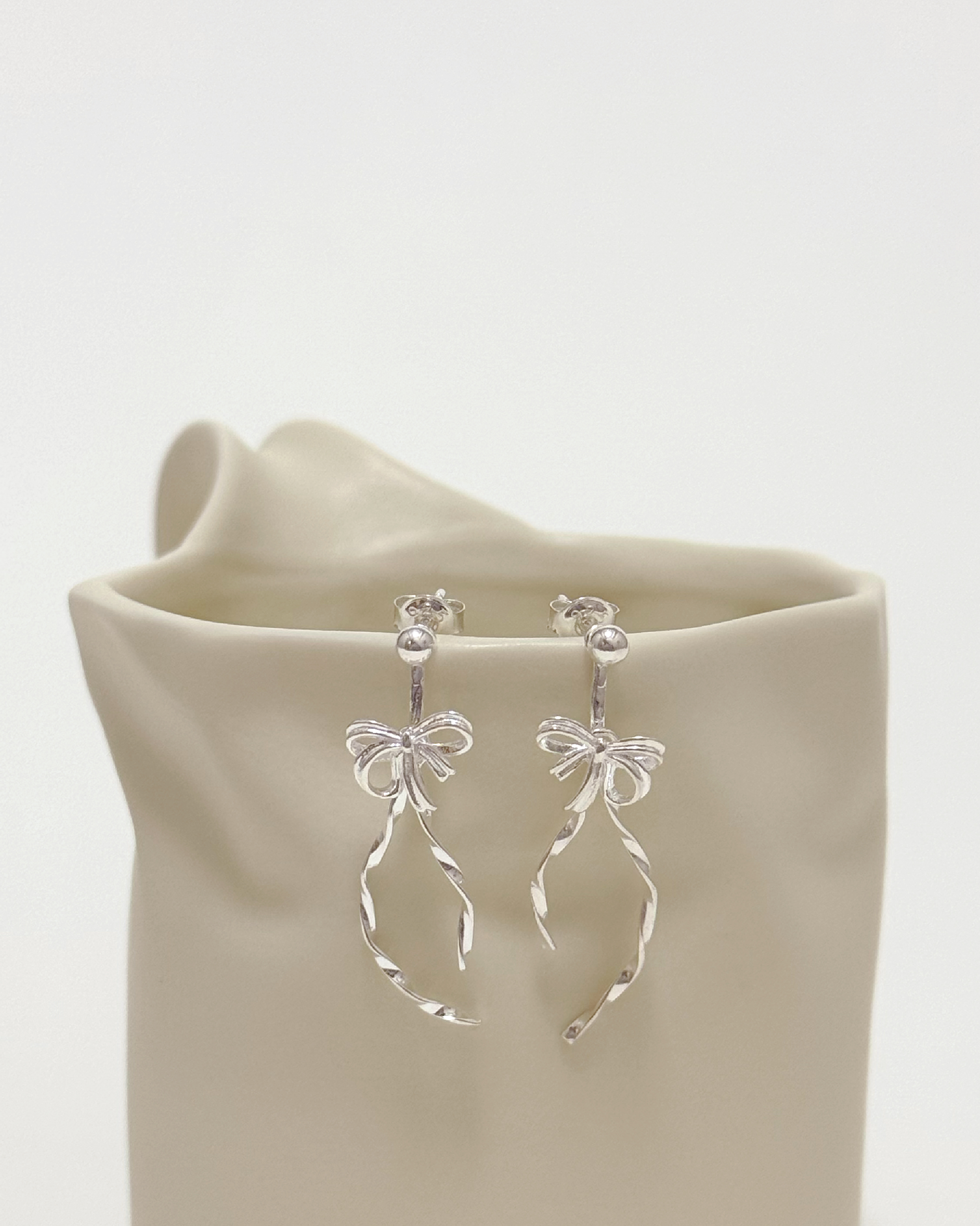 Twisted Ribbon Earrings