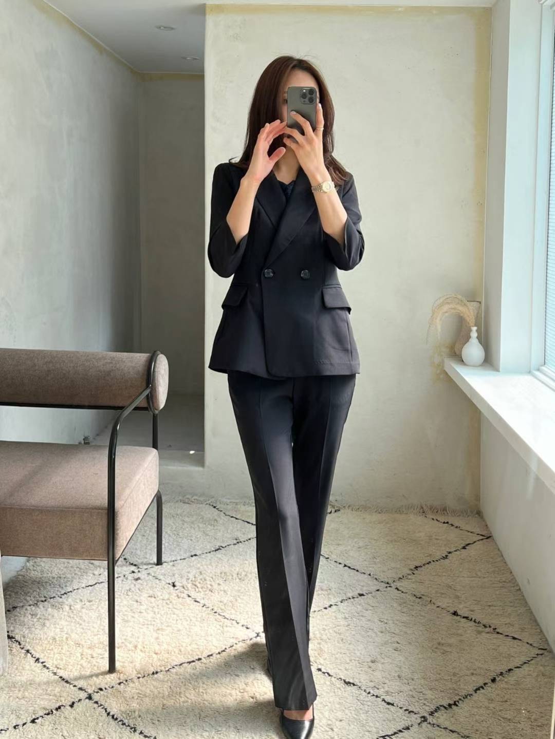 ZA001 知性高級麻質料外套Or西褲