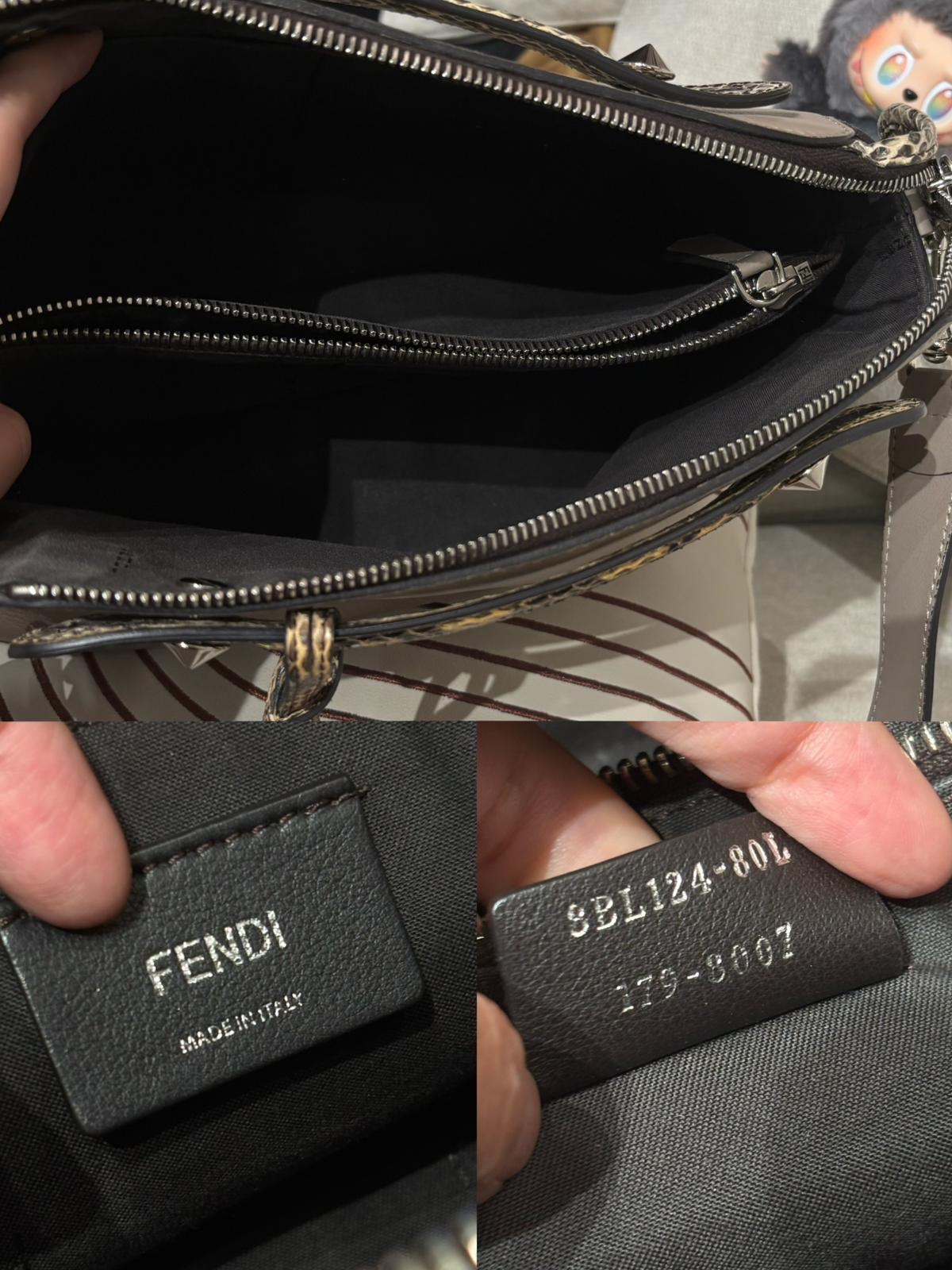 Fendi by the way medium 2way bag calfskin  100%Authentic ,88%new✅dust bag 