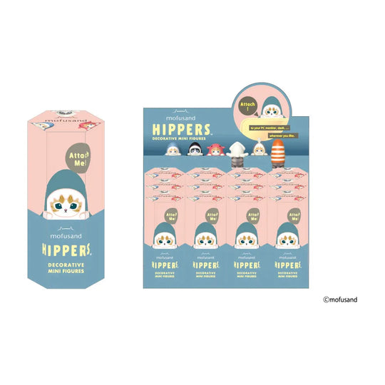 [Mofusand] Hippers 海洋生物系列裝飾公仔盲盒 (日版) | 盒
