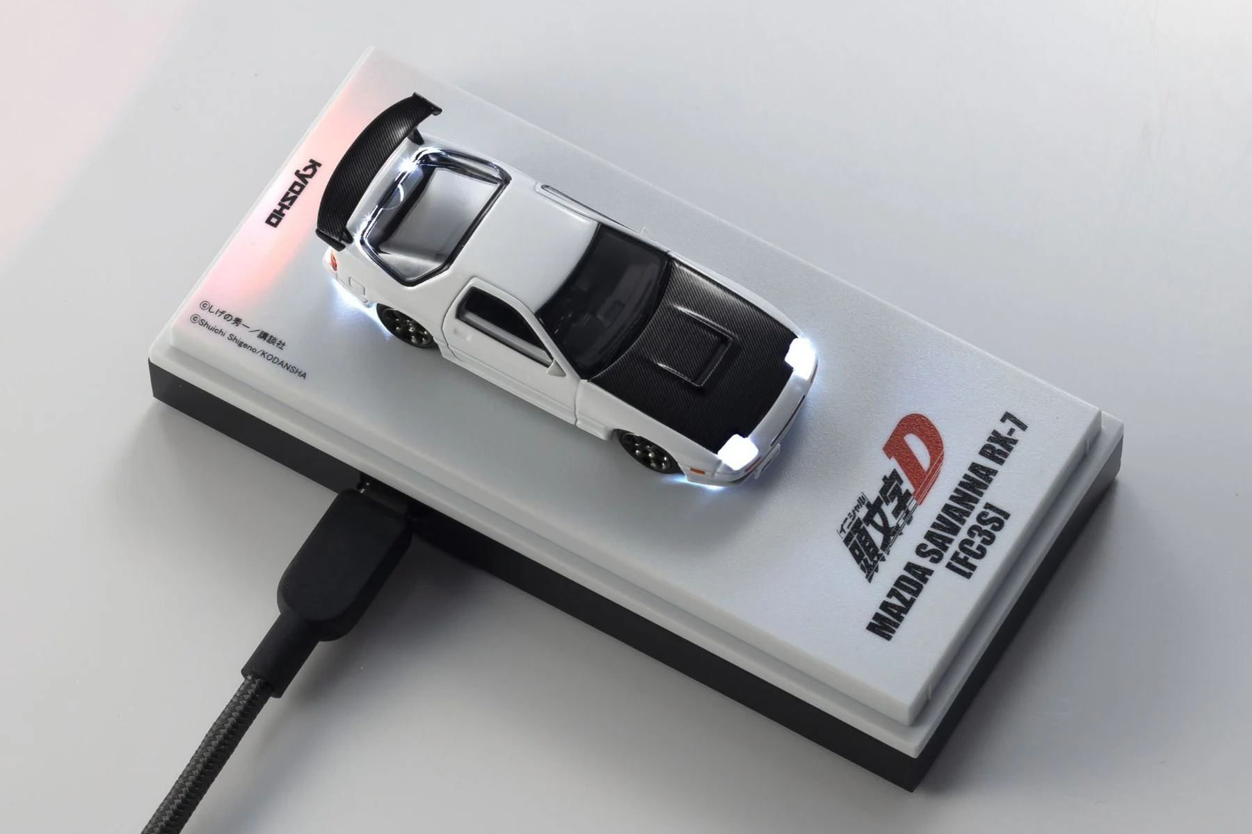  [有燈] Pre Order - Kyosho (07133LC) 1:64 INITIAL D MAZDA SAVANNA RX-7 (FC3S) With LED｜ 預訂優惠價 Pre-Order Price: HK$189