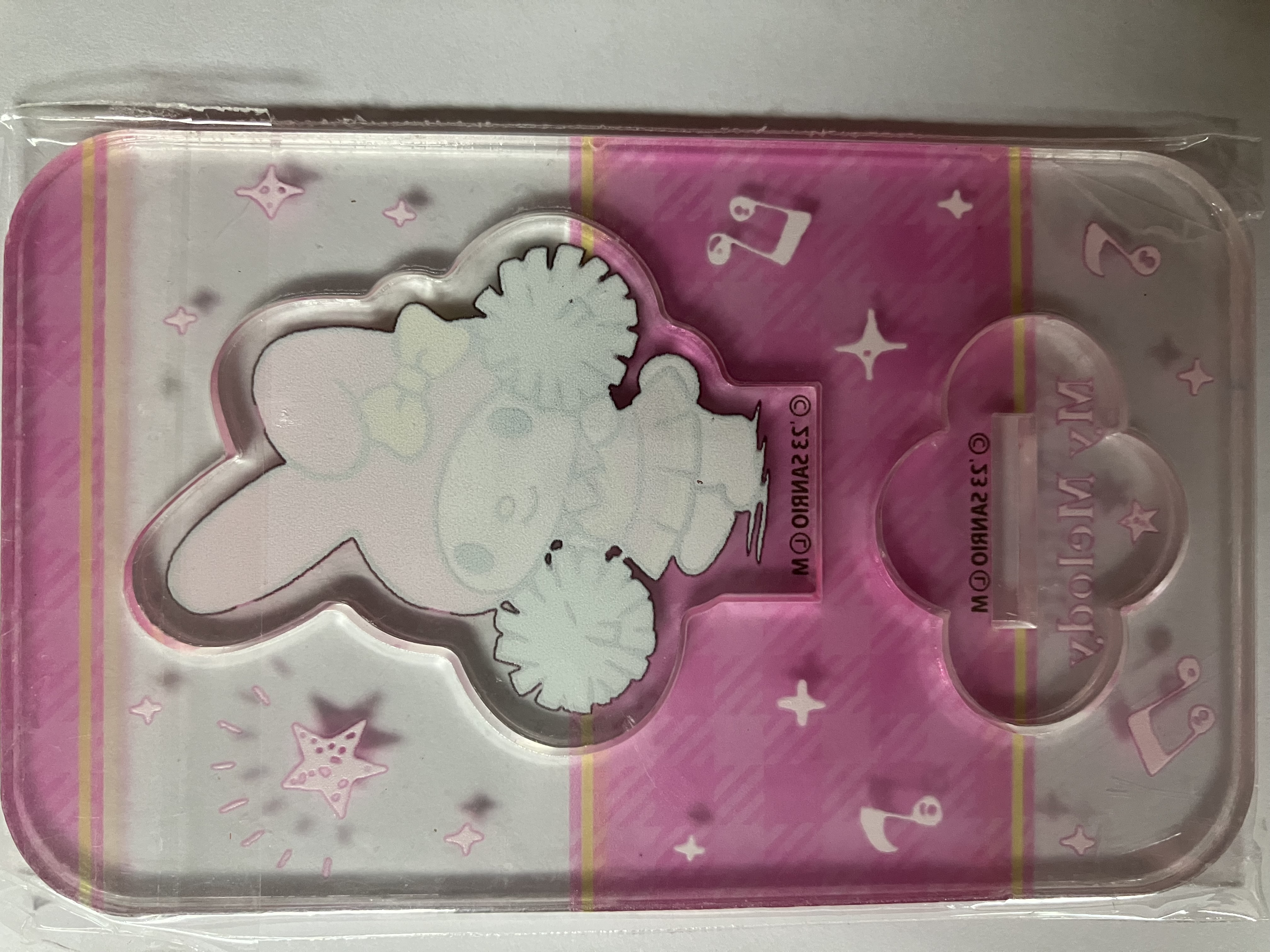 2023 SANRIO CHARACTER 企牌 膠牌 - MY MELODY FG00020