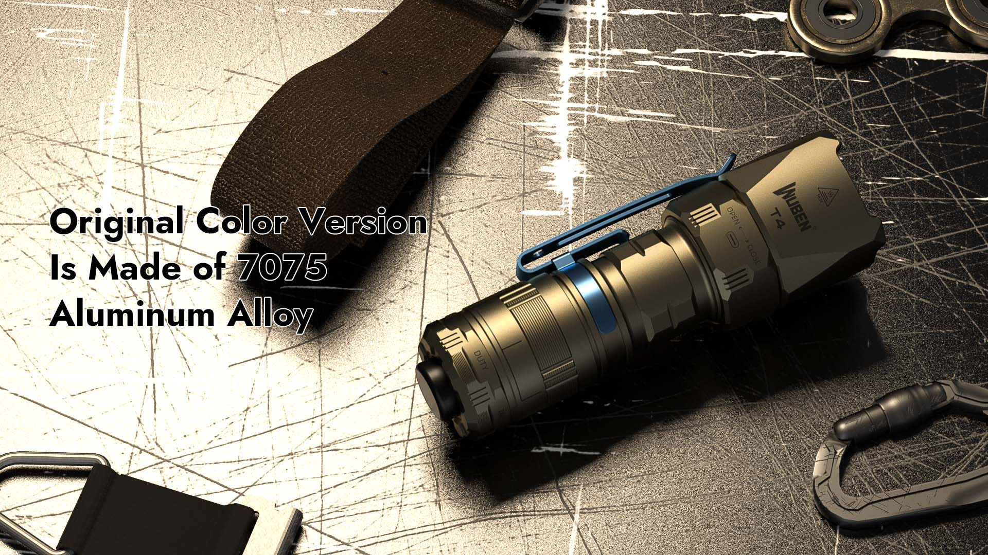 Wuben T4 戰術／執勤手電筒