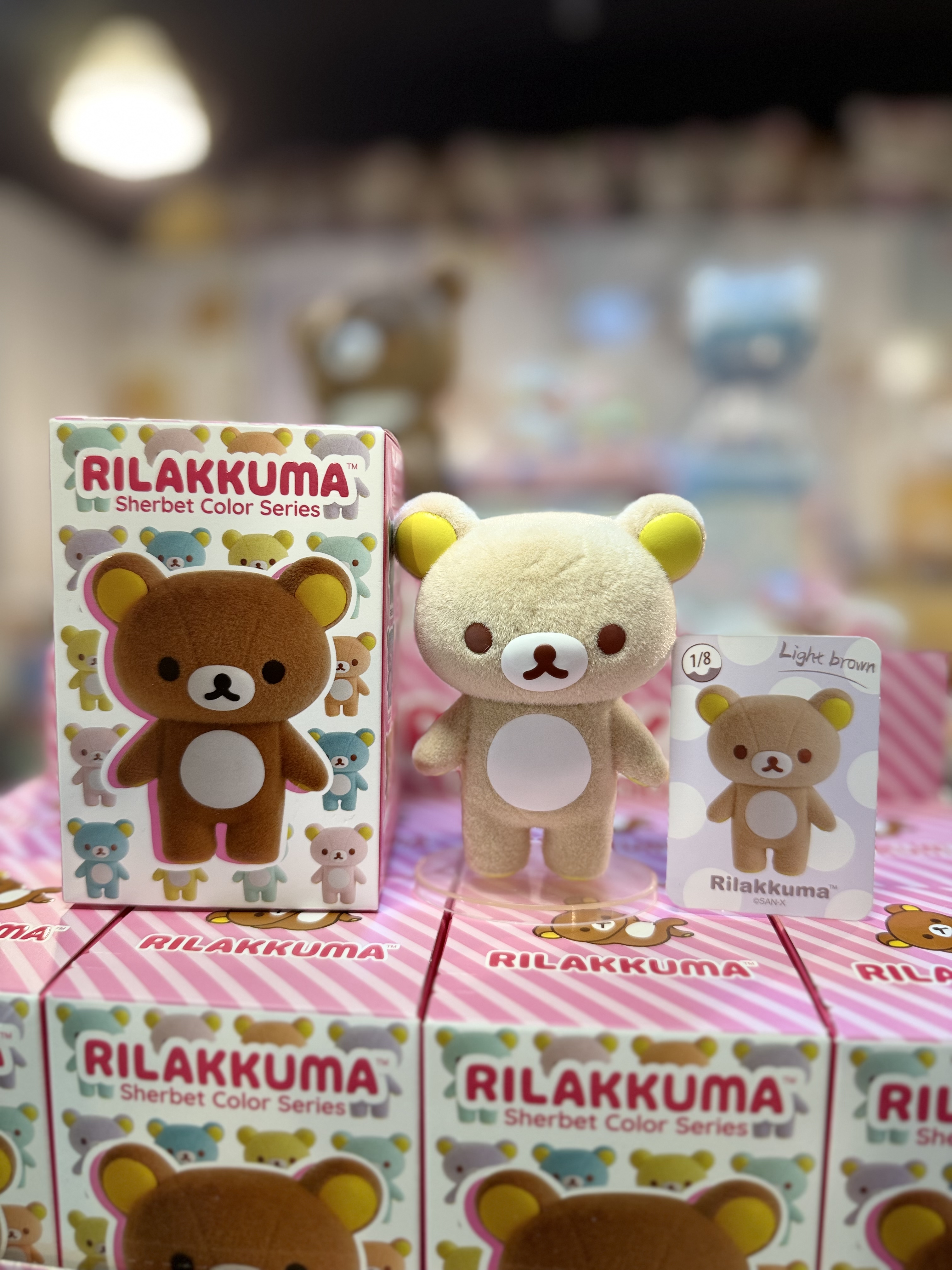 《現貨》全新日本版Rilakkuma雪酪繽紛色小擺設