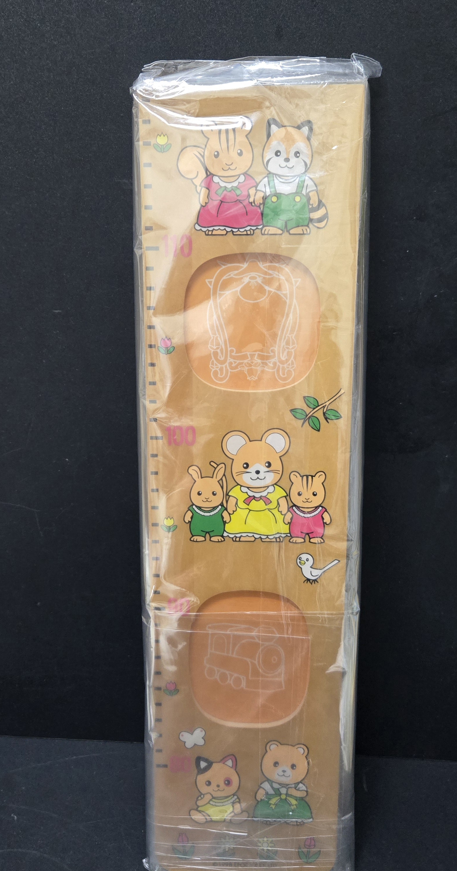 森林家族超絕版木製量高尺