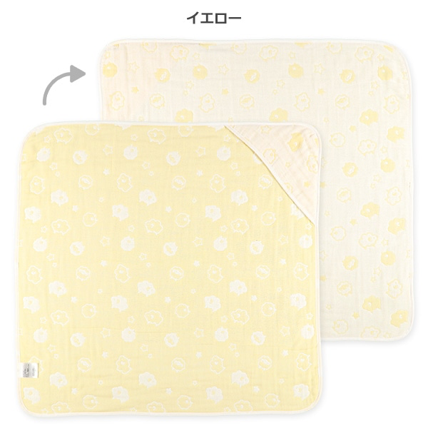 🇯🇵預訂 日本直送🇯🇵兩色動物圖案滿印棉紗包被襁褓