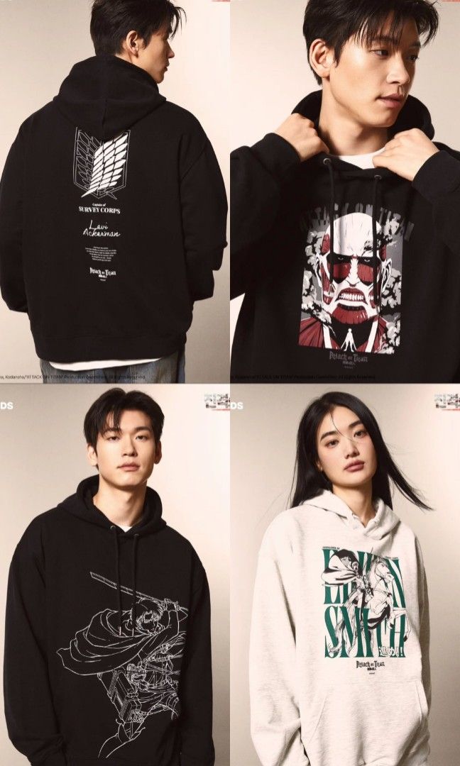 SPAO - 韓國 SPAO X 進擊的巨人 限定系列