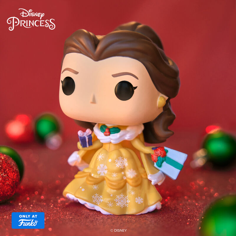 📦訂購 美國代購 Funko POP! Disney Belle (Winter Outfit) Figure 美女與野獸 貝兒 模型