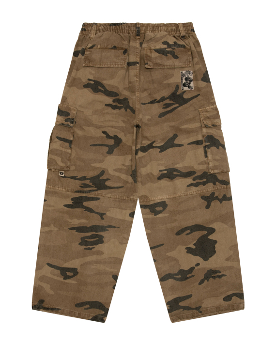 Camo cargo pants (C641XAR)