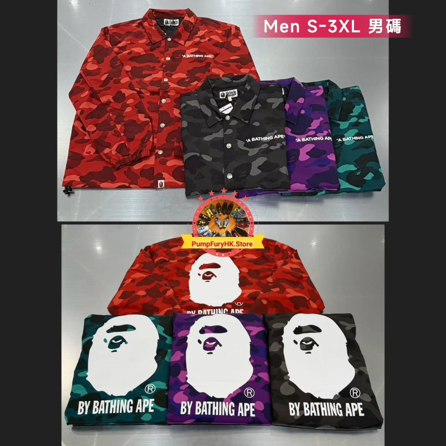2.28 BAPE SS26 collection **MESSAGE FIRST/先查詢貨存**