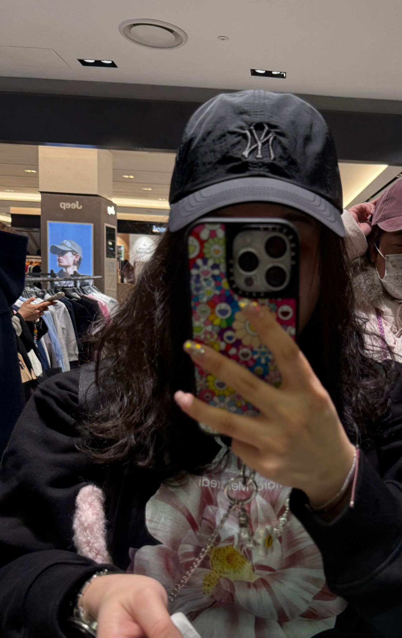 MLB cap透氣布 款 🧢 韓國連綫先有的折扣價 Black / navy