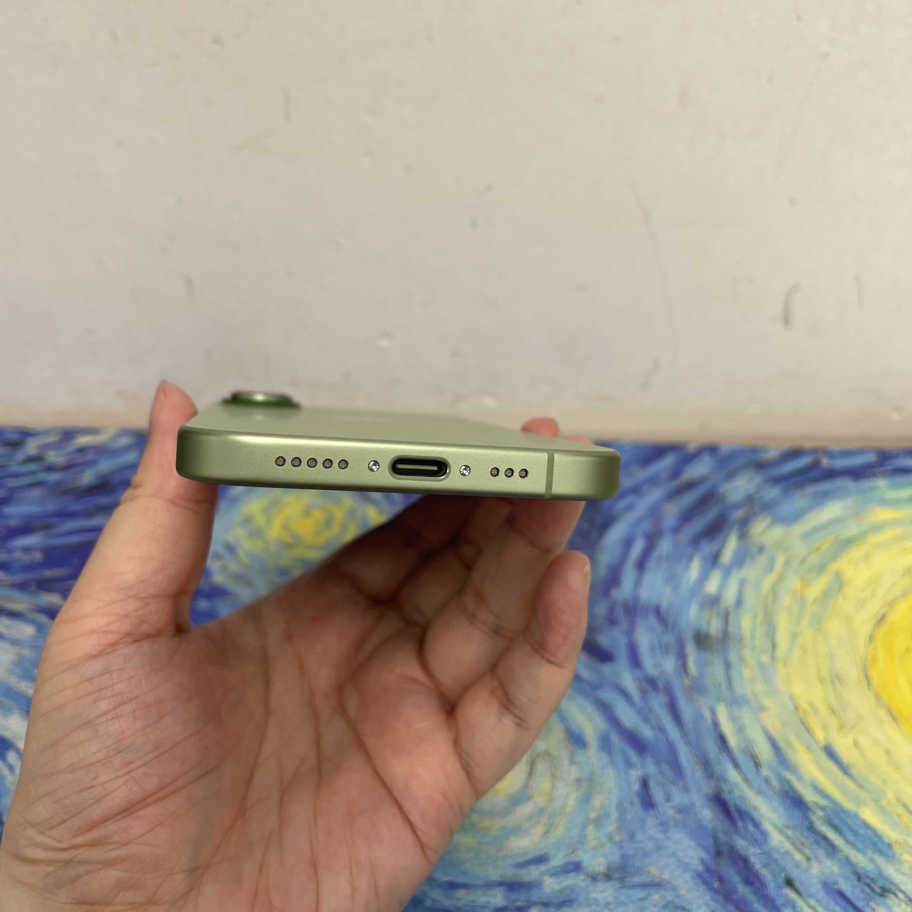 *5899 17 全新機 256GB 電100 綠色 green