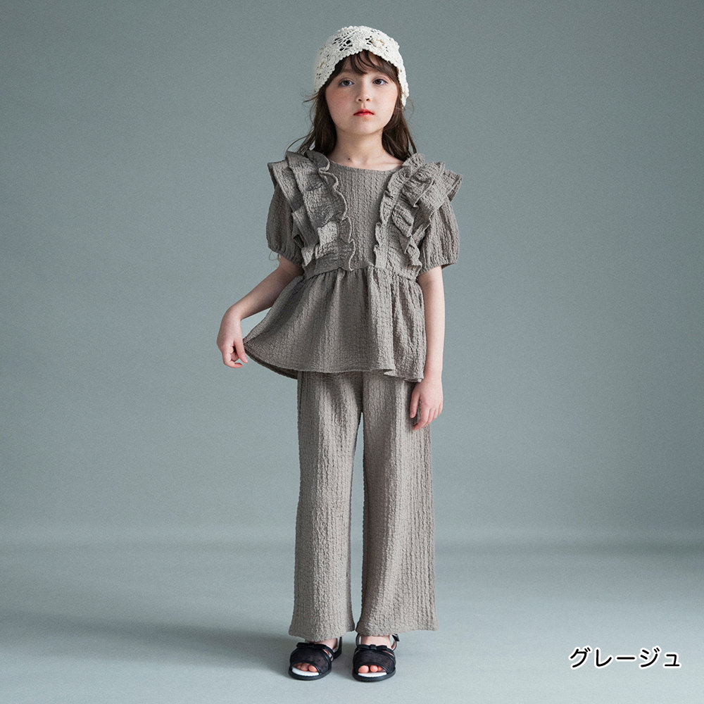 🆕【⭐訂購⭐】 🇯🇵日本直送🌀優雅荷葉邊 立體布料 兩件套［3款選］🌀[ELBA-0207][260320]