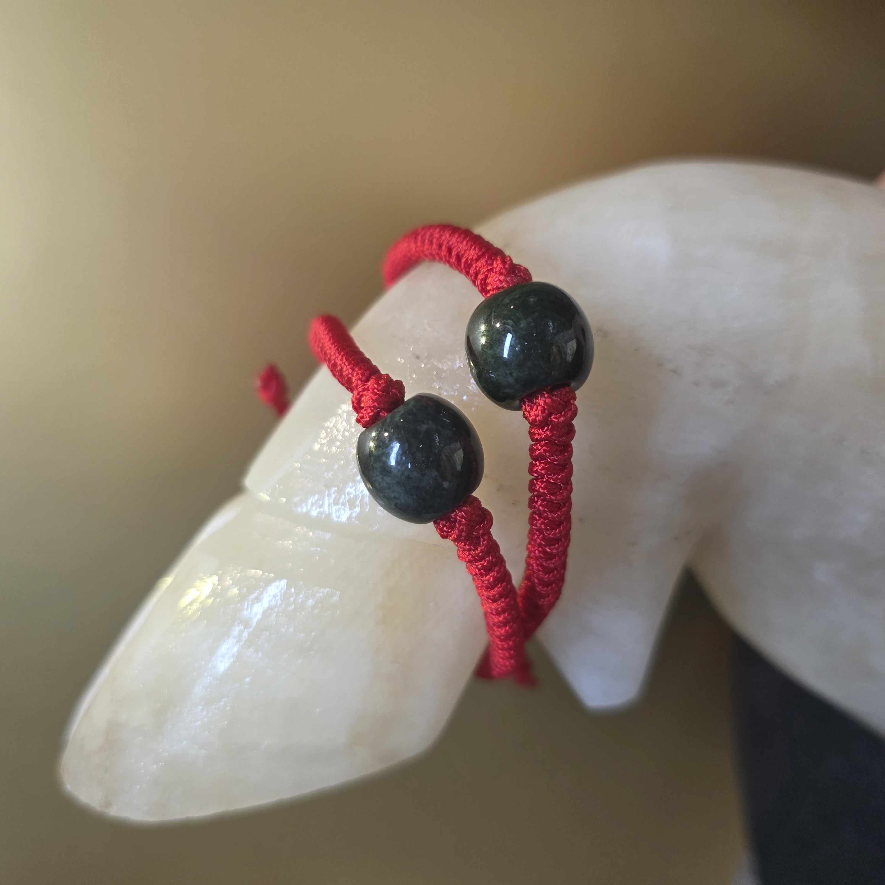 緬甸墨玉路路通織繩手繩