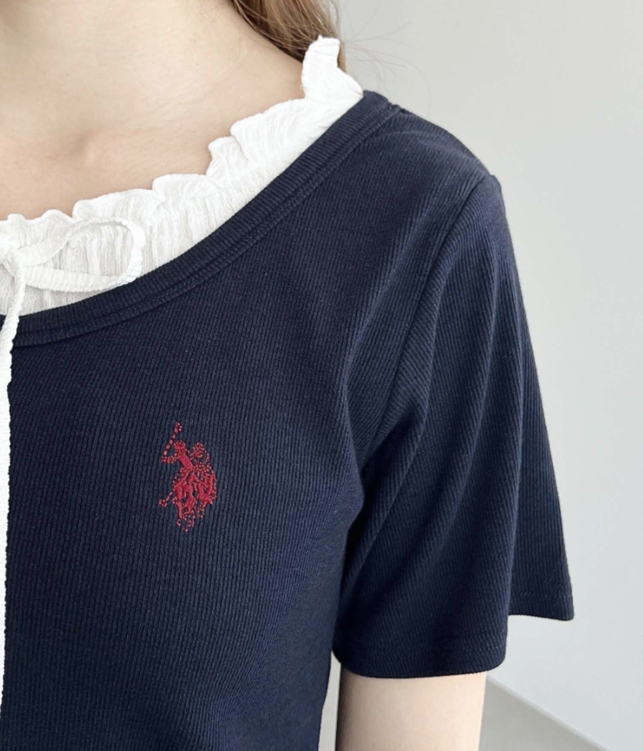 日本U.S. POLO ASSN.假兩件衫