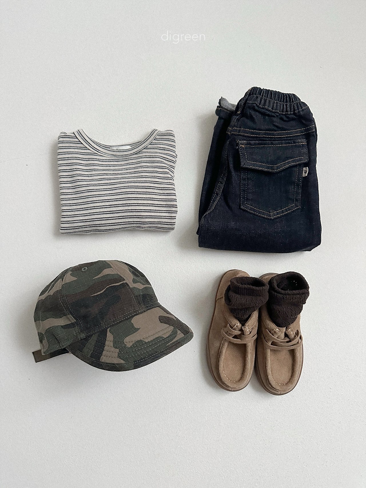 Digreen | scone denim pants 