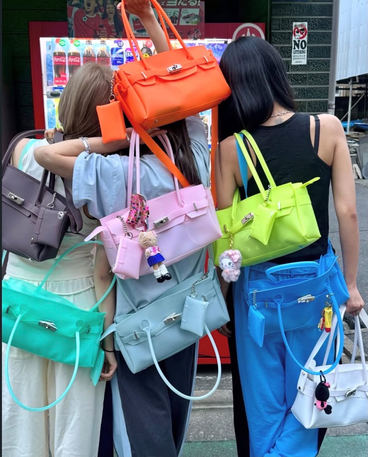 🇰🇷韓國直送DEINET | JELLY TWO-WAY BAG IN BLUE