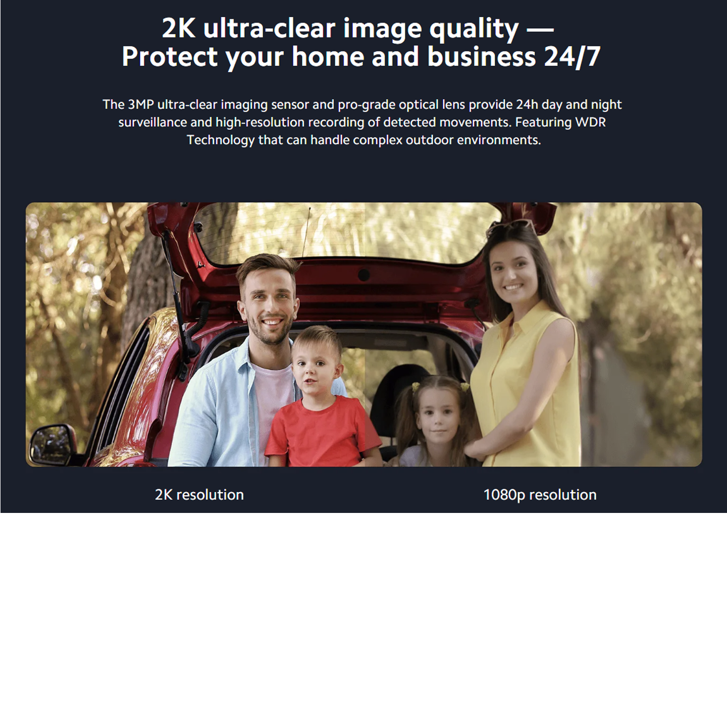 Xiaomi 2K AW300 Outdoor Camera Spotlight (BHR6816EU)