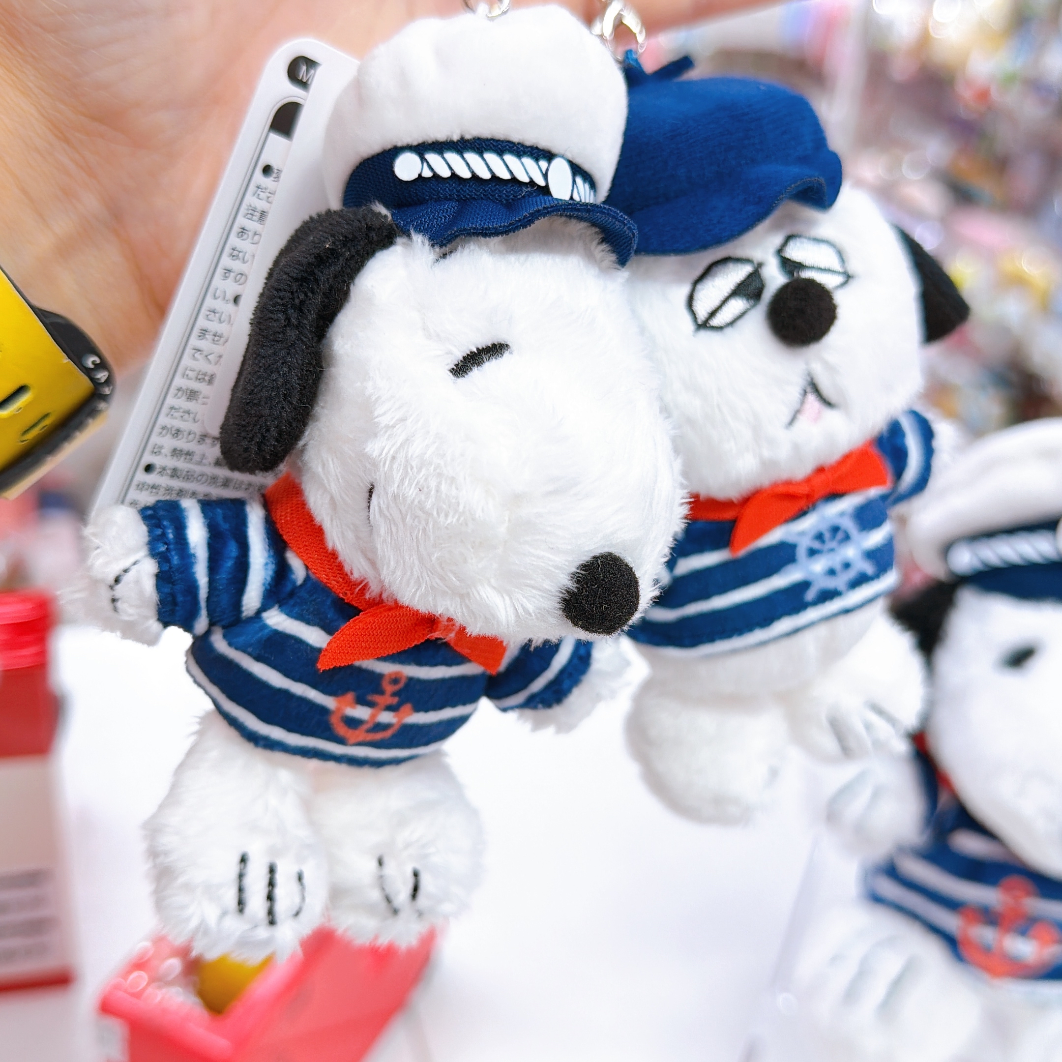 日本直送snoopy olaf 新款水手系列公仔公仔掛飾